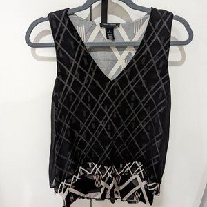 White House Black Market Blouse Size Small